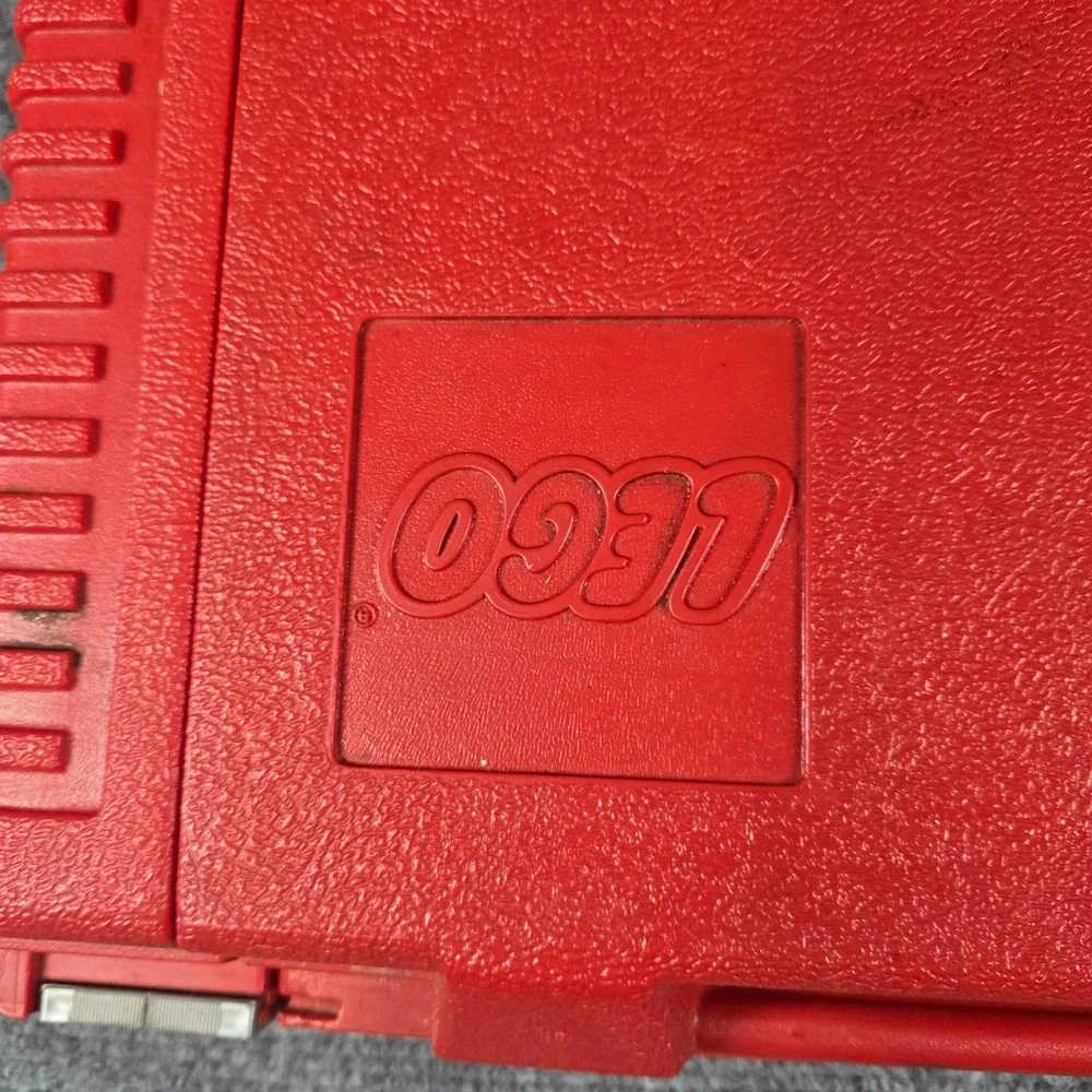 Vintage Red LEGO Carry Case Storage Box‎ with Assorted Building Blocks Bricks